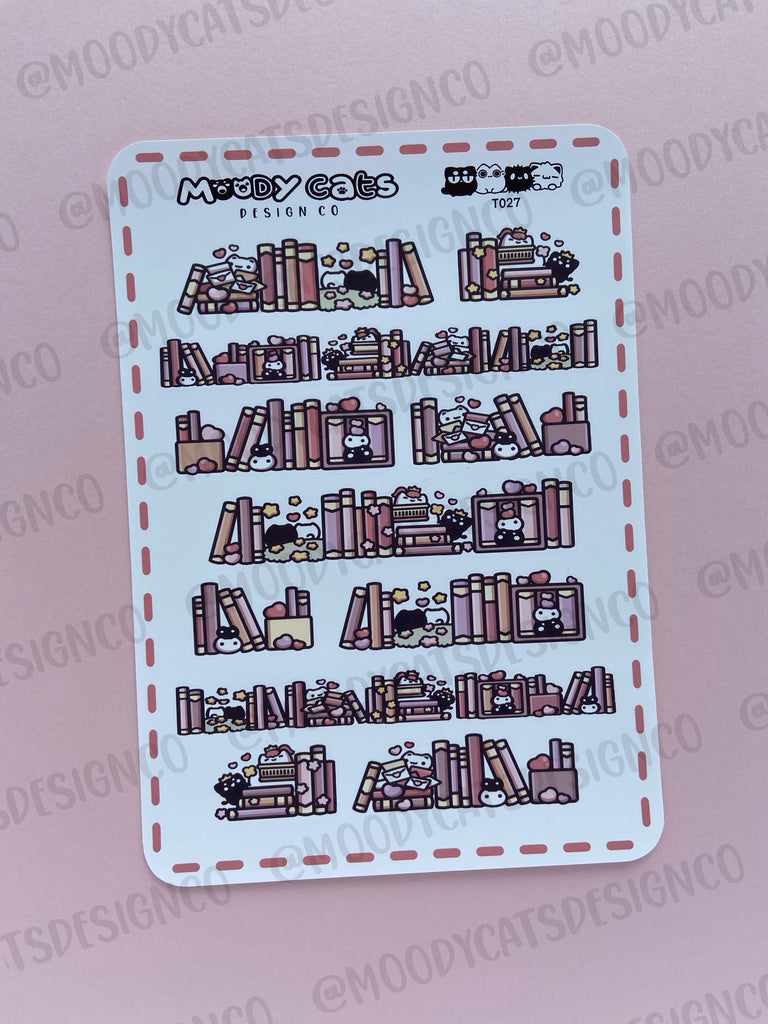 T027RomanceBooksDecoStickers