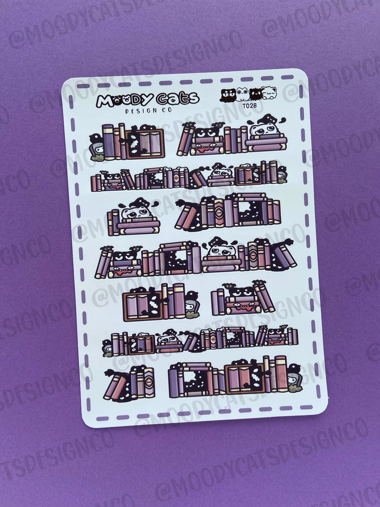 T028HorrorBooksDecoStickers